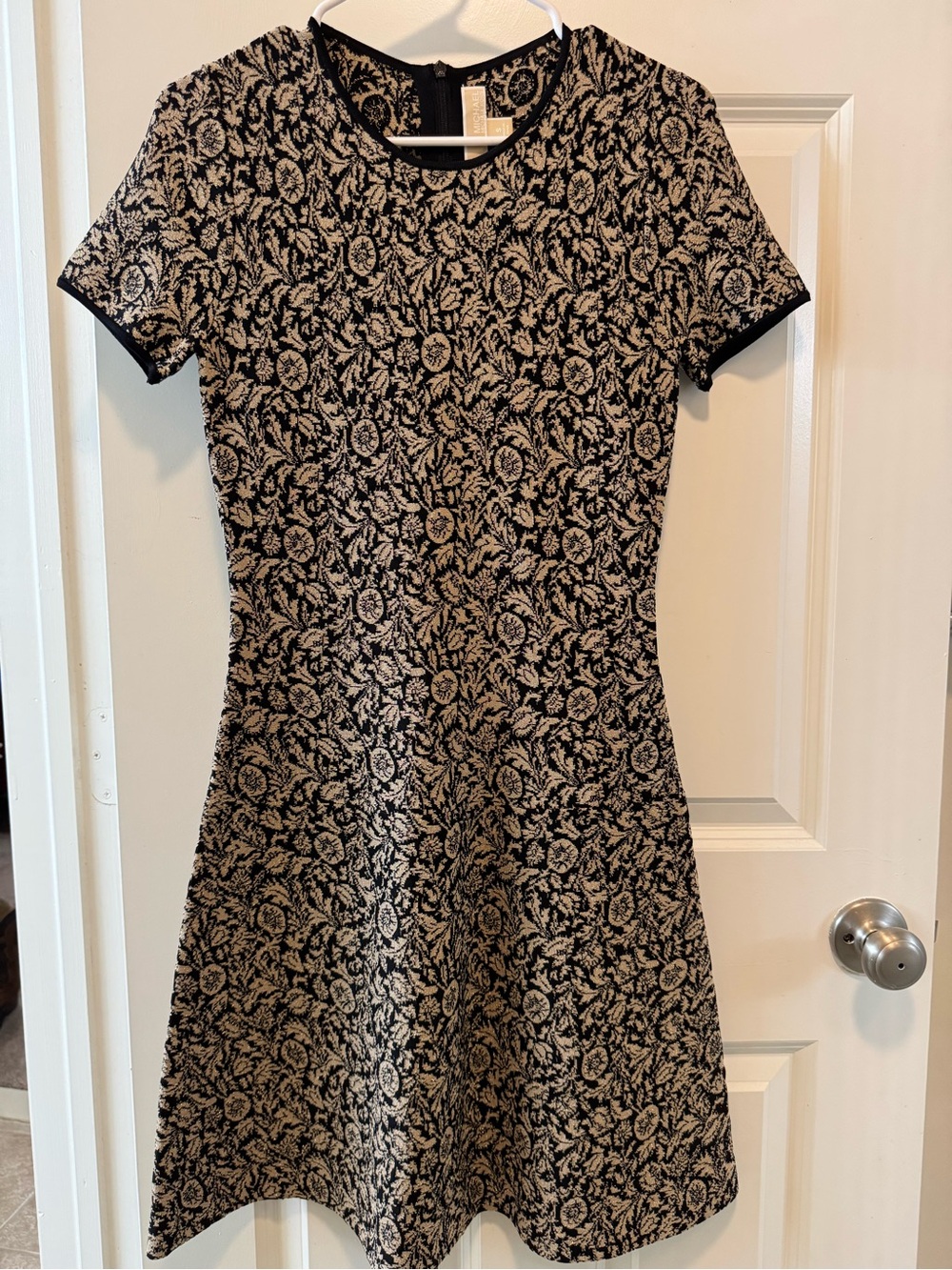 MICHAEL Michael Kors Lurex Jacquard short-sleeve dress